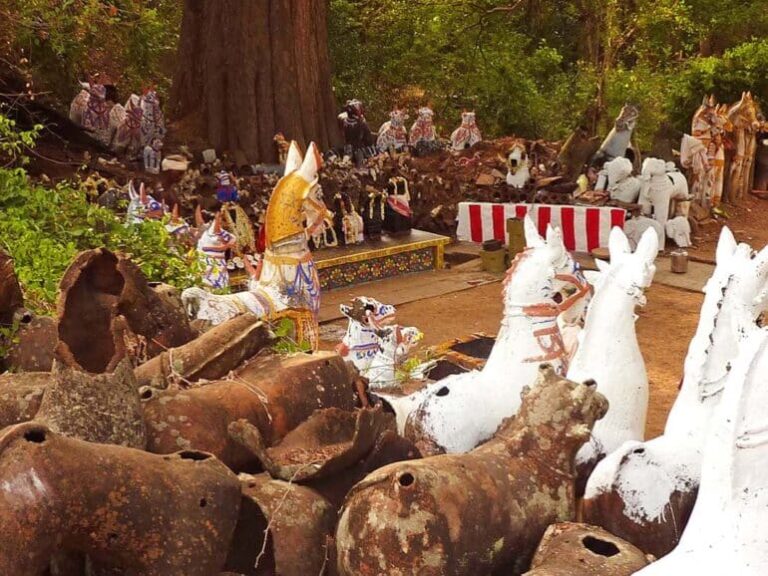 Ellangudipatti Ayyanar shrine