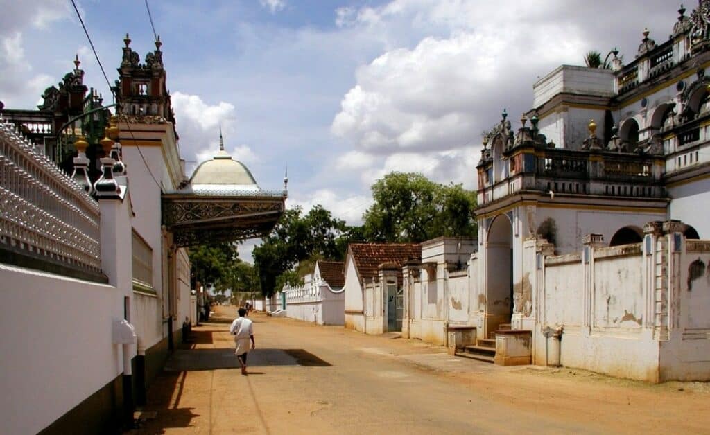kanadukathan village is tourist attraction in chettinad